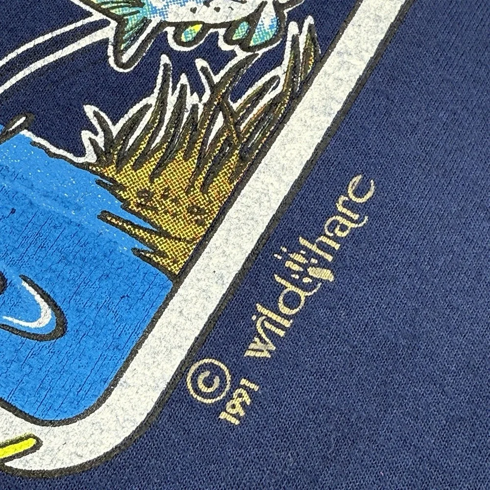 Vintage Liars Club Lake Mead T-Shirt Mens XL 1991 Wild Hare‎ Single Stitch USA